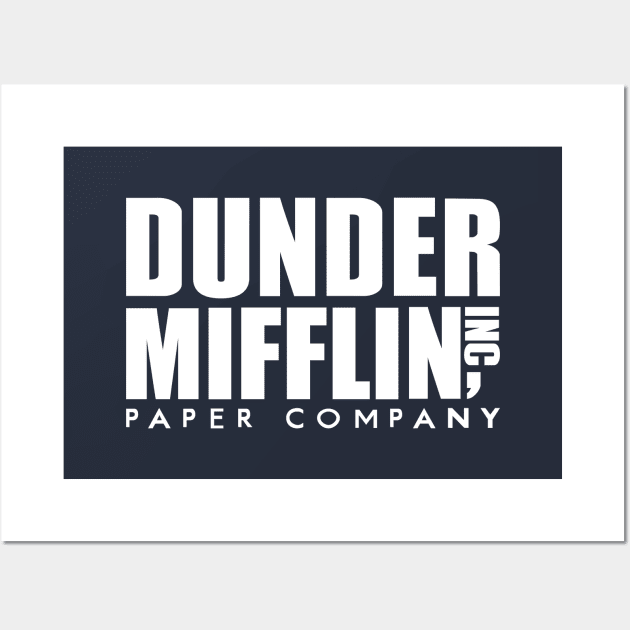 Dunder Mifflin Inc Wall Art by OrangeCup